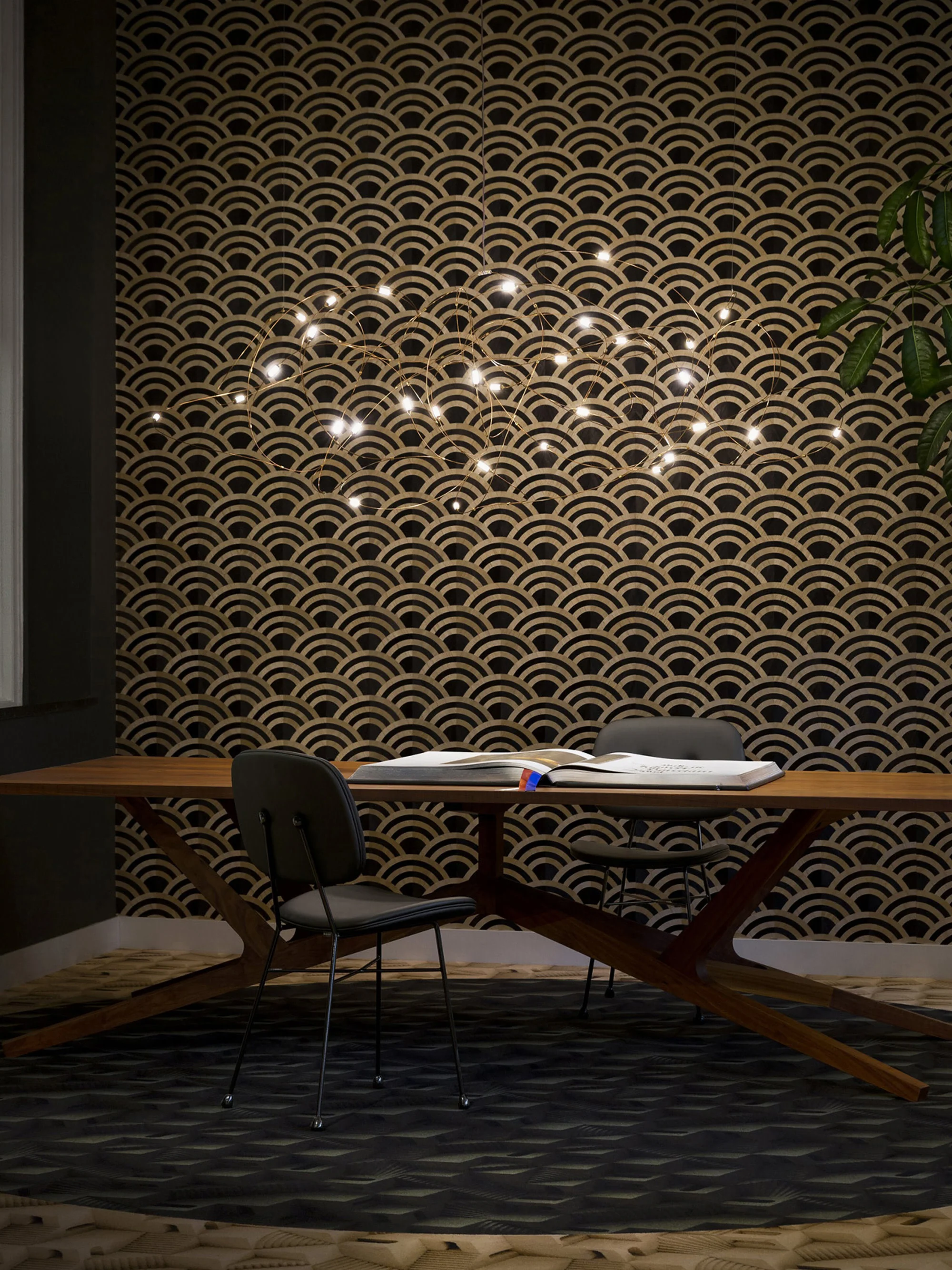 LED-Pendelleuchte Flock of Light