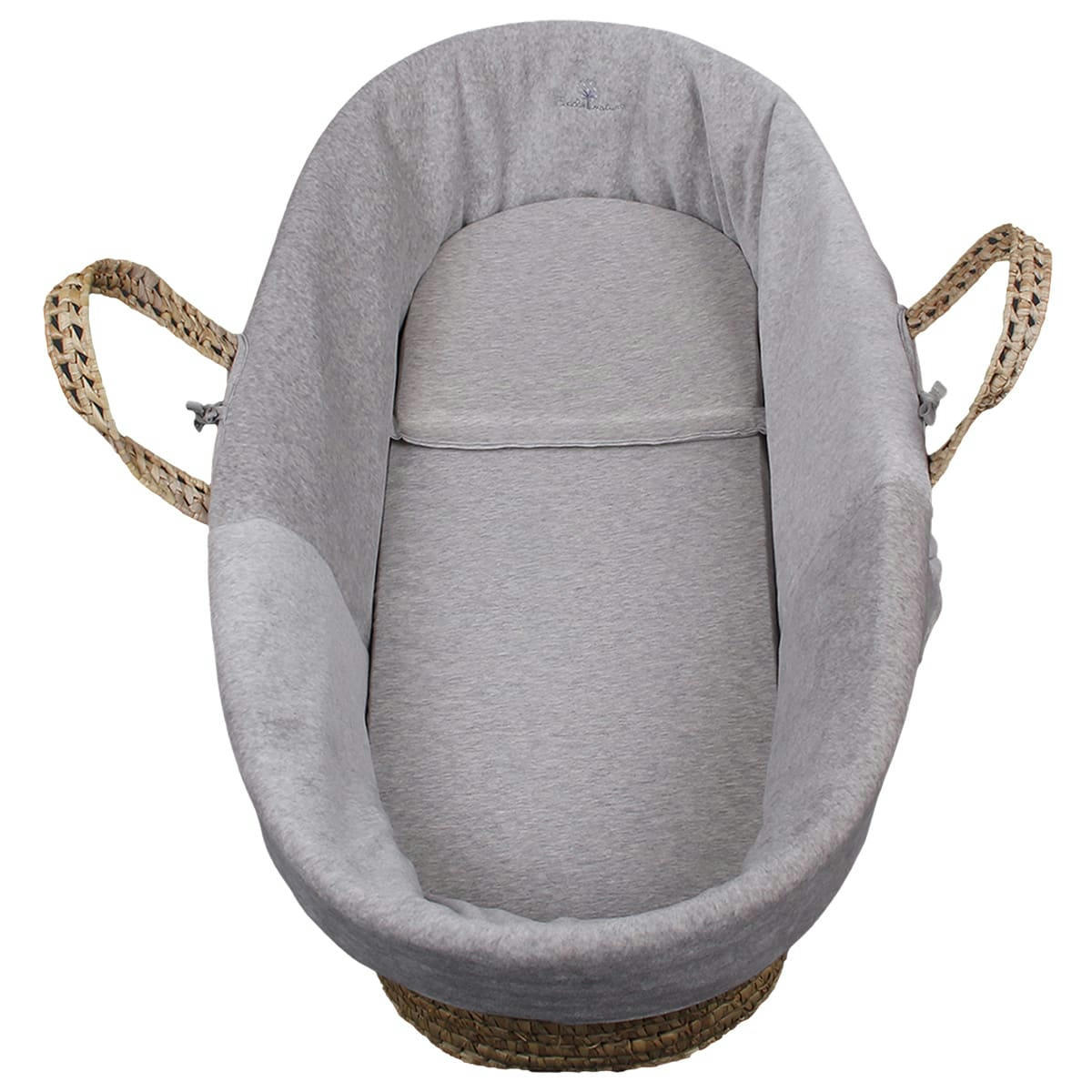 GAMME BIO UNIS - Couffin et sa chanceliére Coton bio Gris