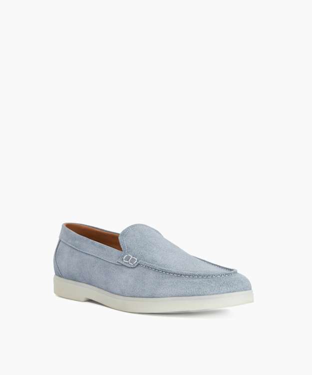 Boltman Blue - Suede Casual Loafers