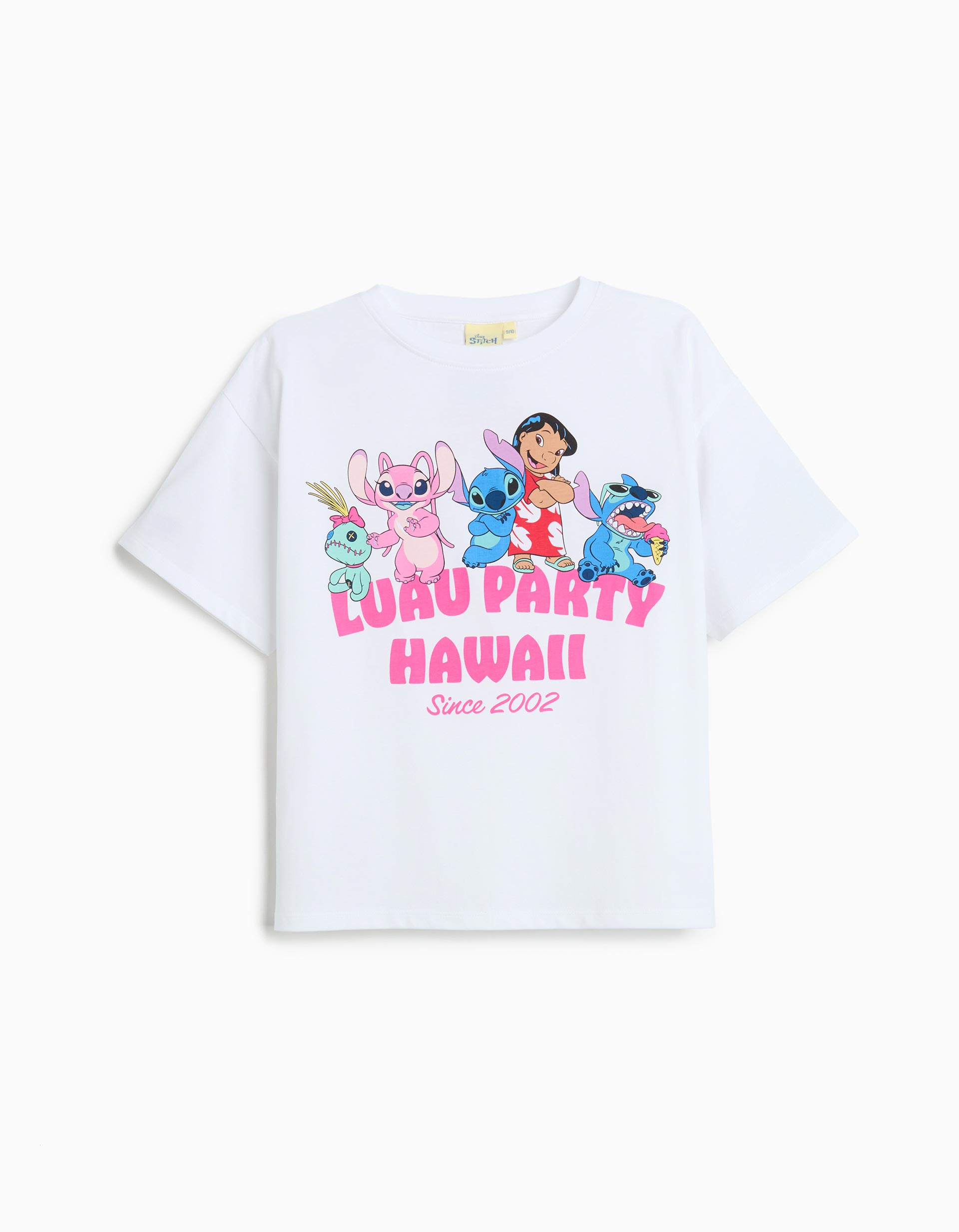 T-shirt 'Stitch' ©Disney, Menina, Branco