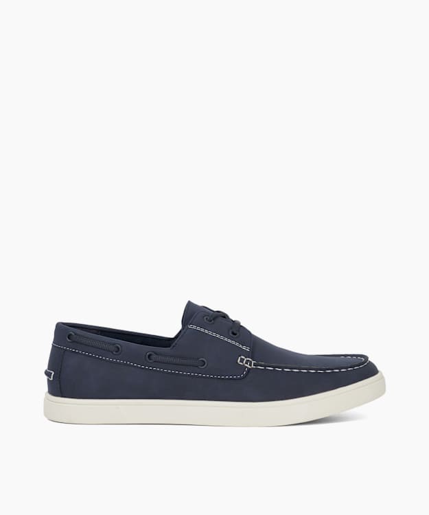 Blizard Navy - Lace-Up Boat Shoes