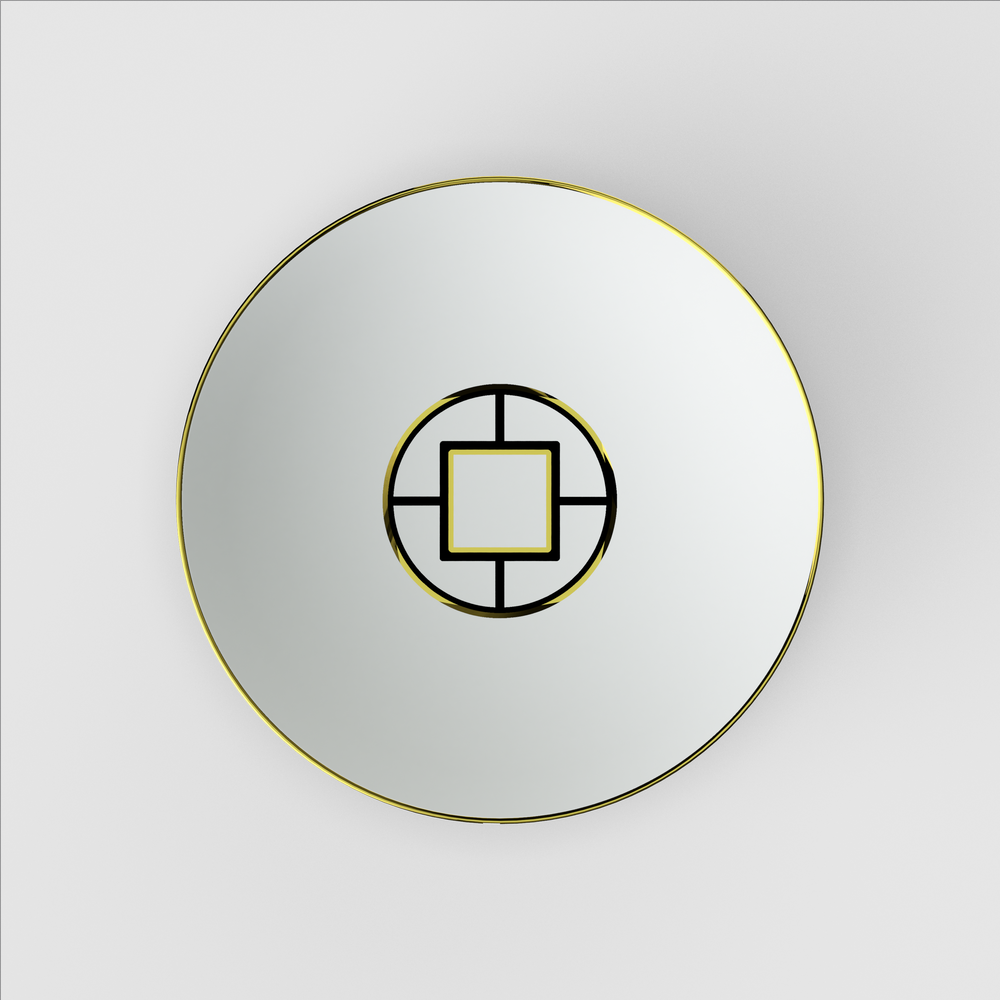 MetroChic Soup bowl - Multi-colored, 8.7'', Premium Bone Porcelain