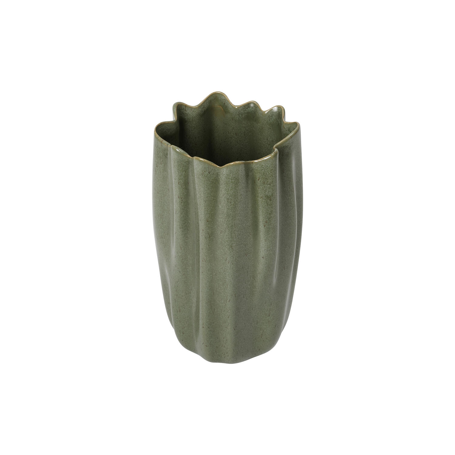 Nium Vase, dark sage