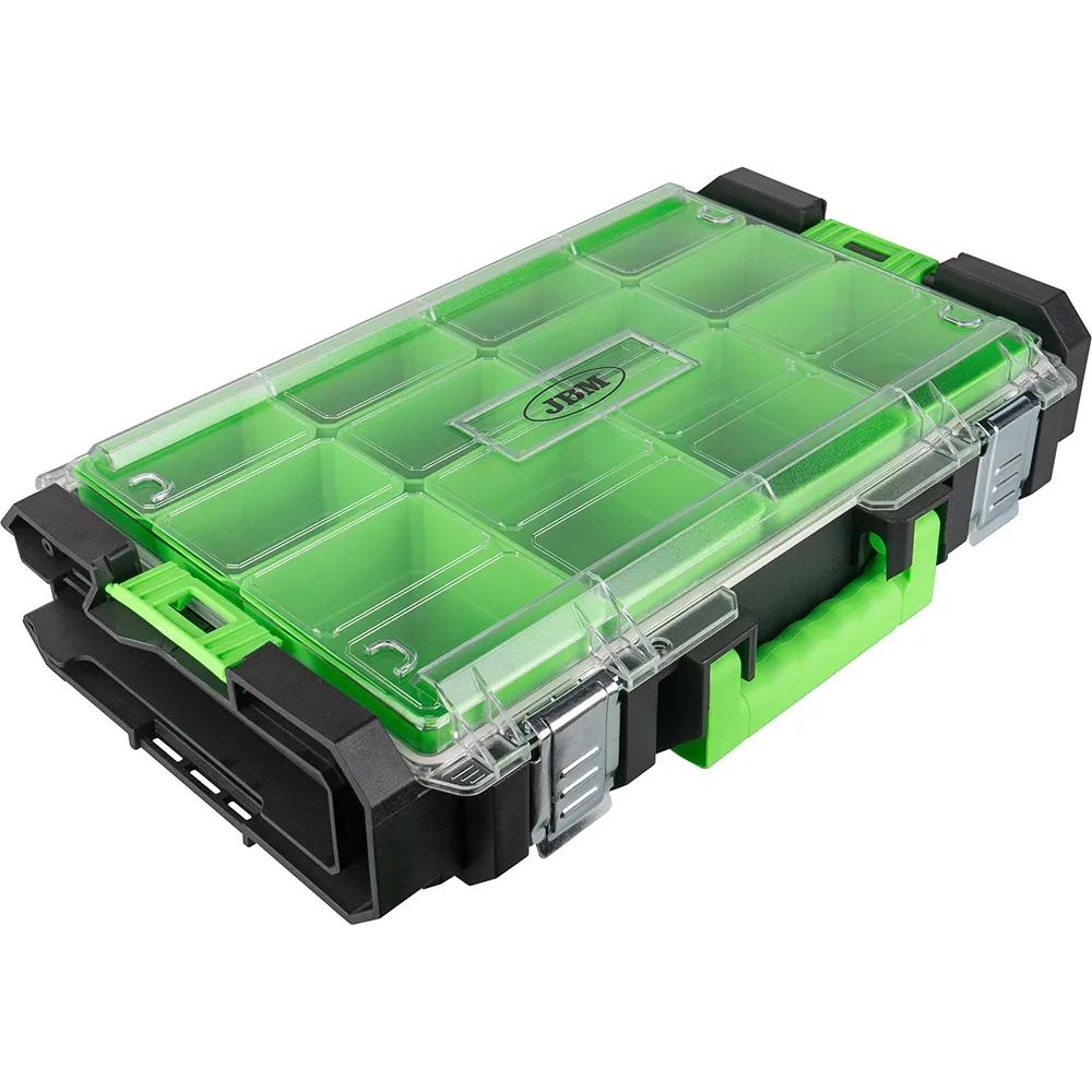 JBM Stackable Toolbox With 12 compartments