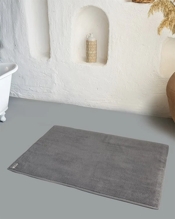 Willow Bath Mat - Grey