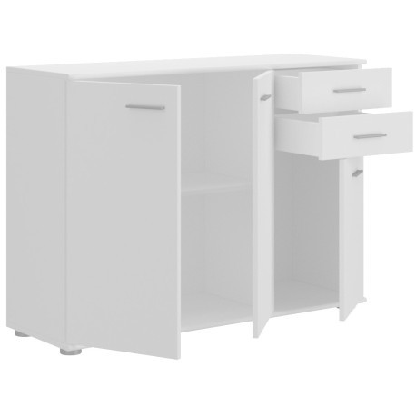 Komoda CUBA 3T 2S WH