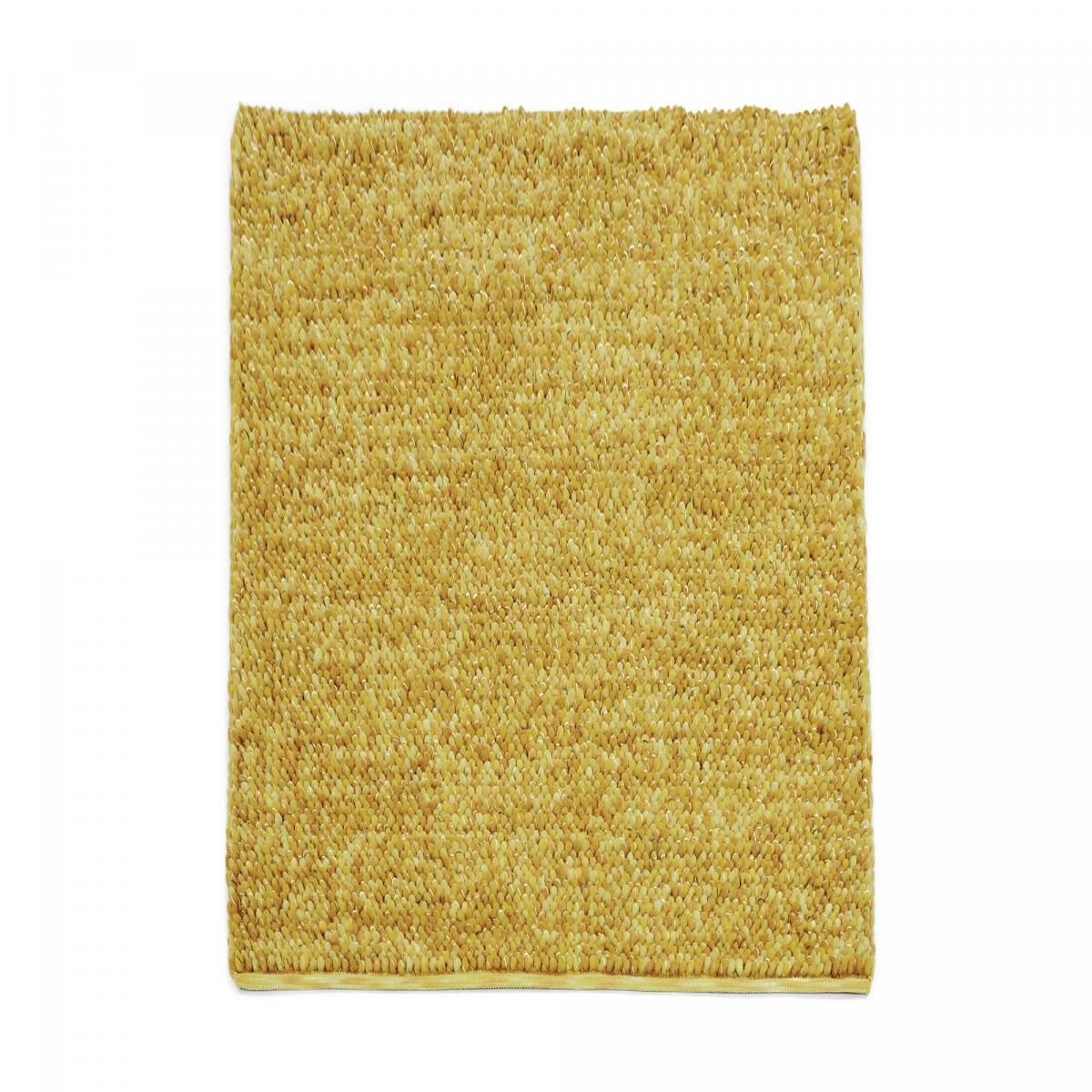 COBLE BOULE BCA 1A2T - Tapis salon jaune 140x200