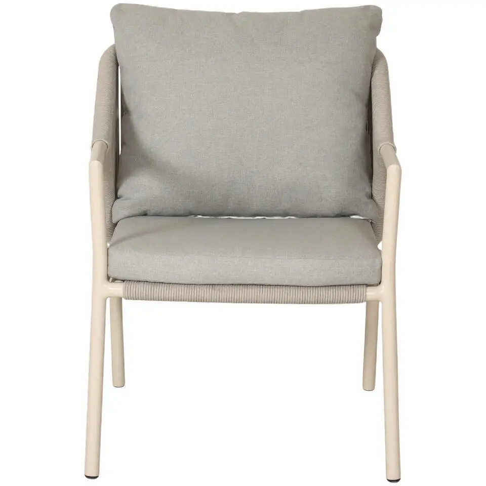 Terrasstoel Lanton - zandkleur - 80x60x72 cm