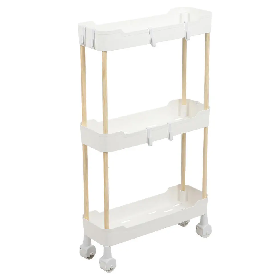Modern Spirit Keuken/badkamer trolley - 3 laags - 40 x 70 cm
