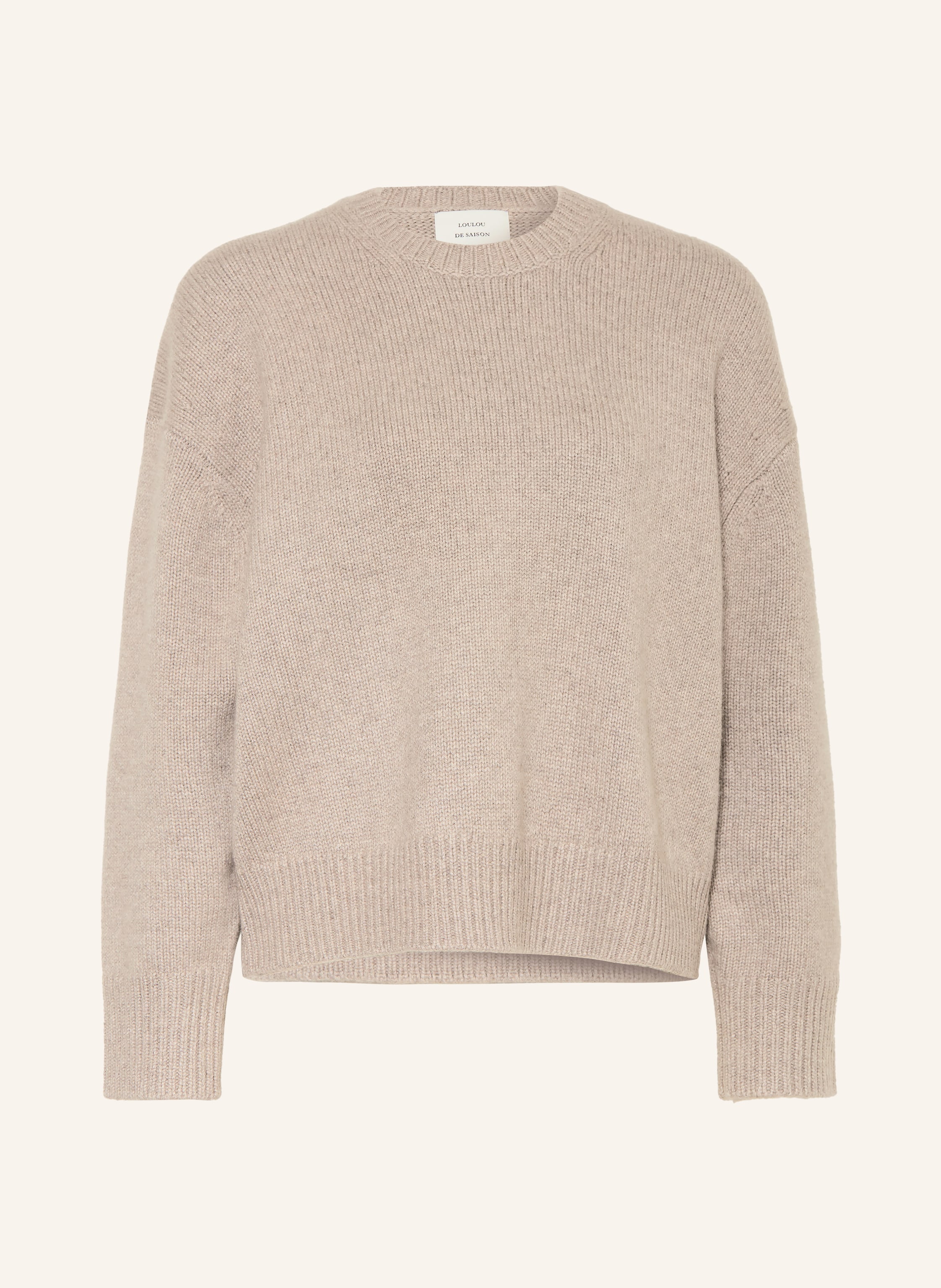 LOULOU DE SAISON Oversized-Pullover PIA aus Cashmere