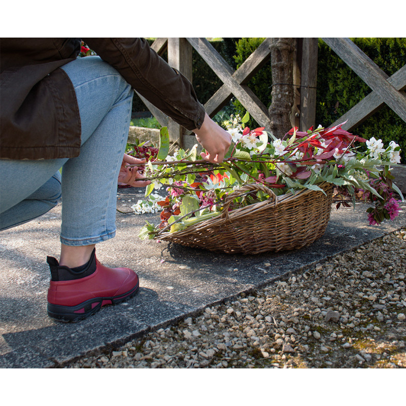 Paire de bottillons Clean Lady prune 36 ROUCHETTE