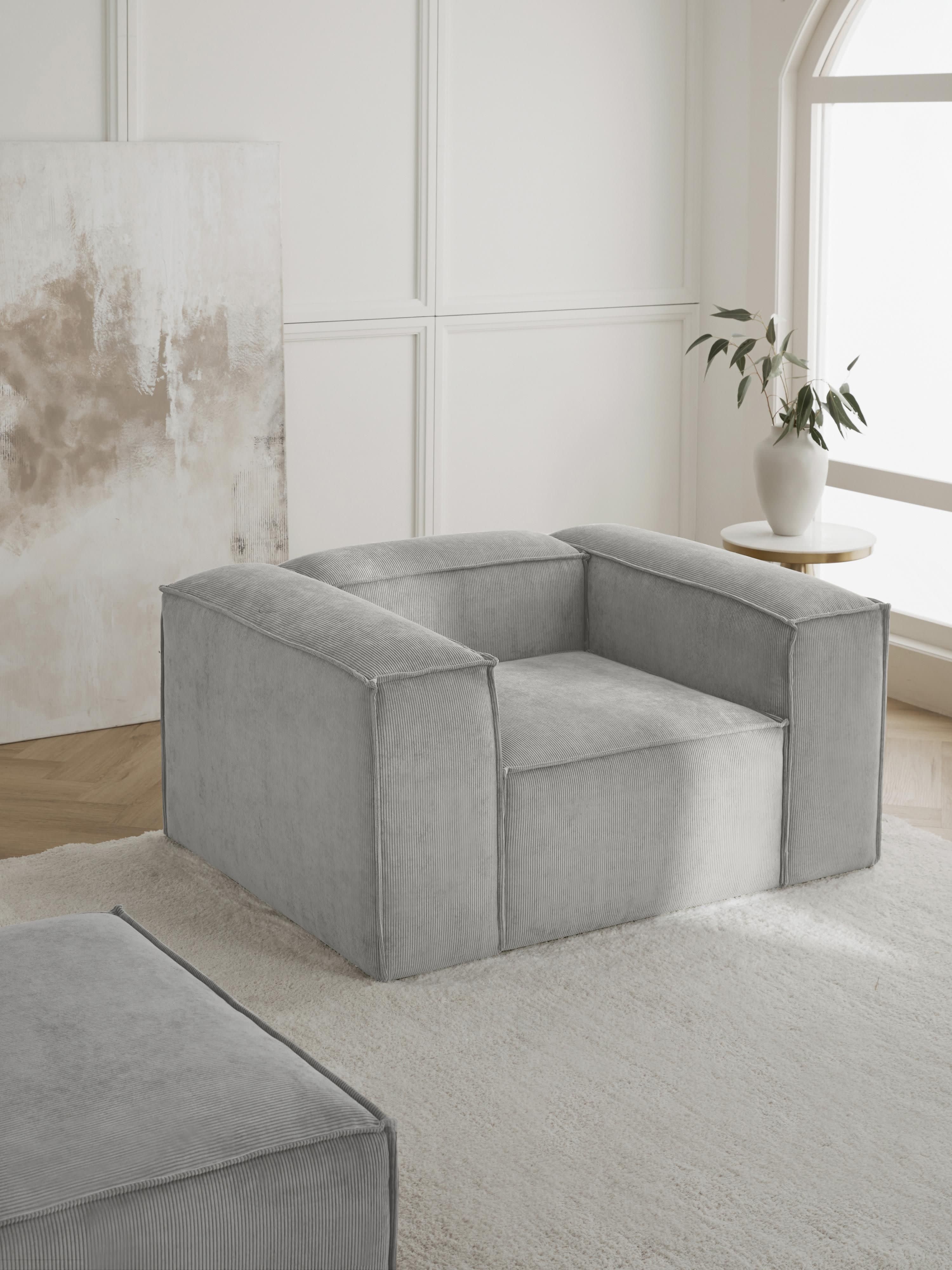 Sessel Lennon aus Cord