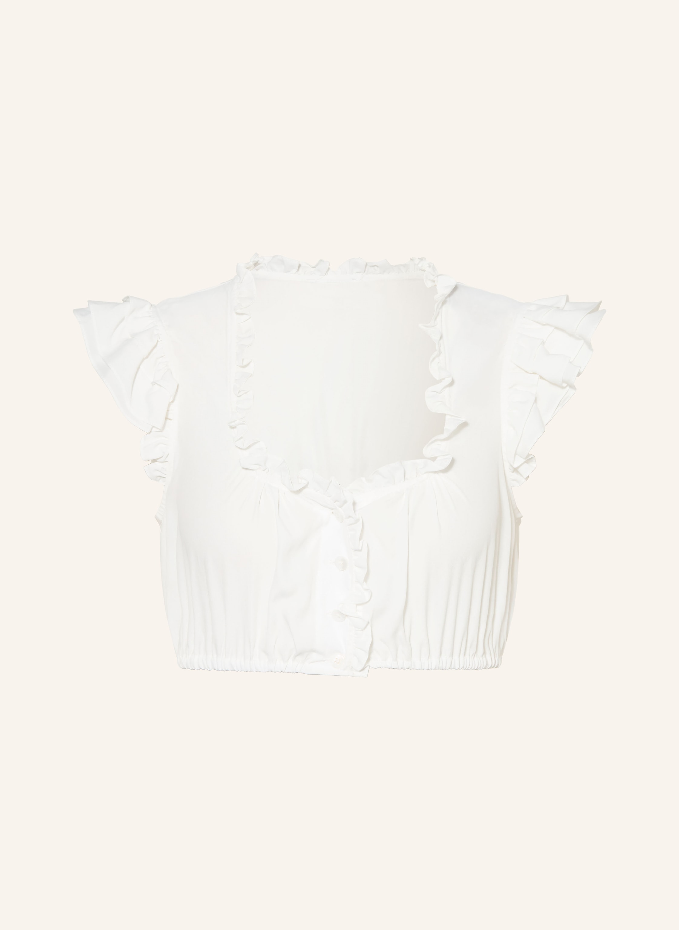 wallmann Dirndlbluse mit Rüschen