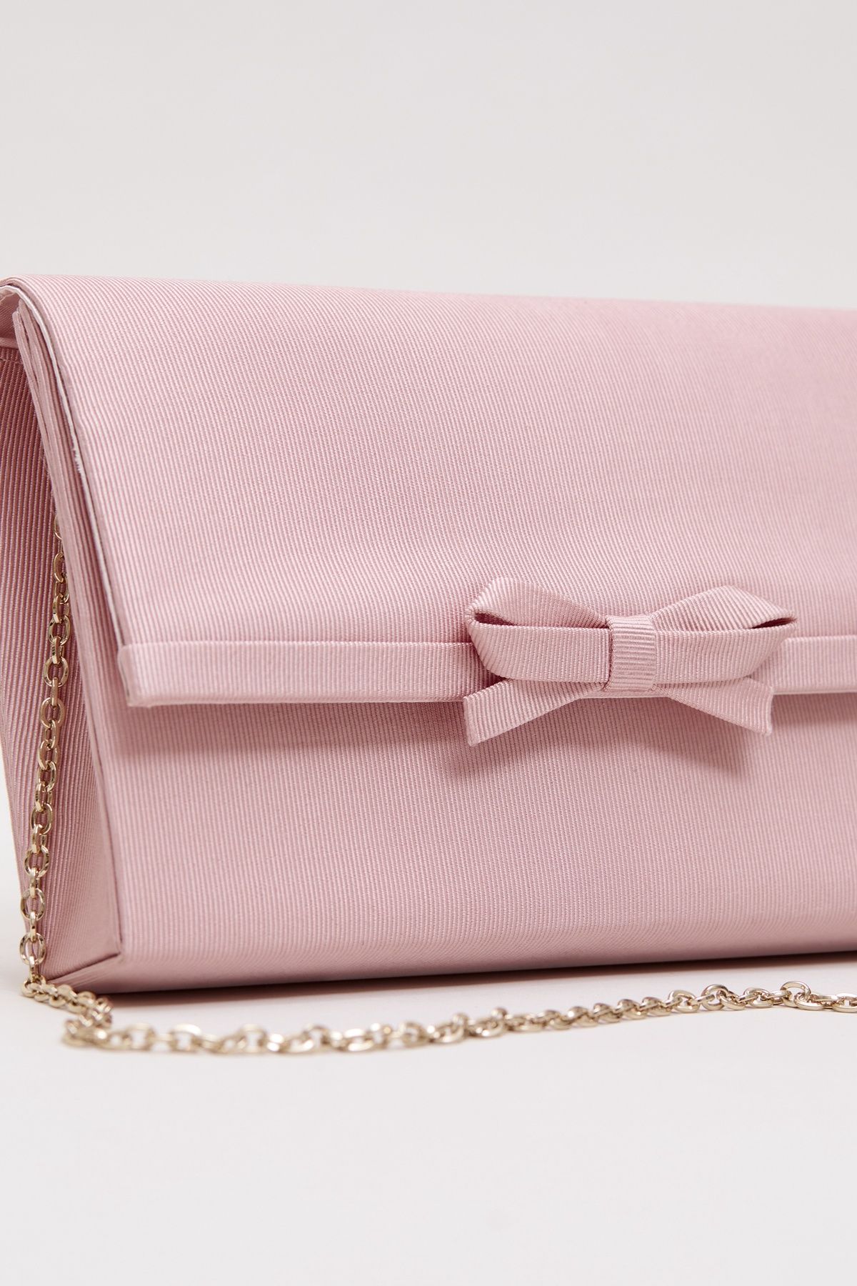 Phase Eight Bow Detail Chain Clutch Bag