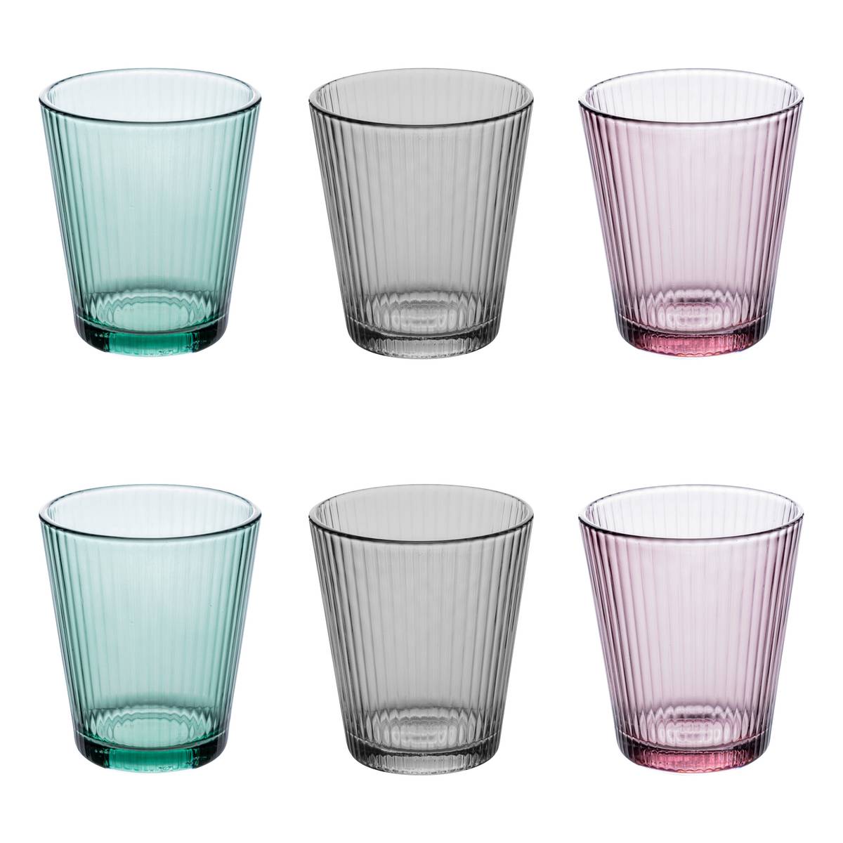 Low tumbler "Mal'Eau" 300 ml, Multicolor