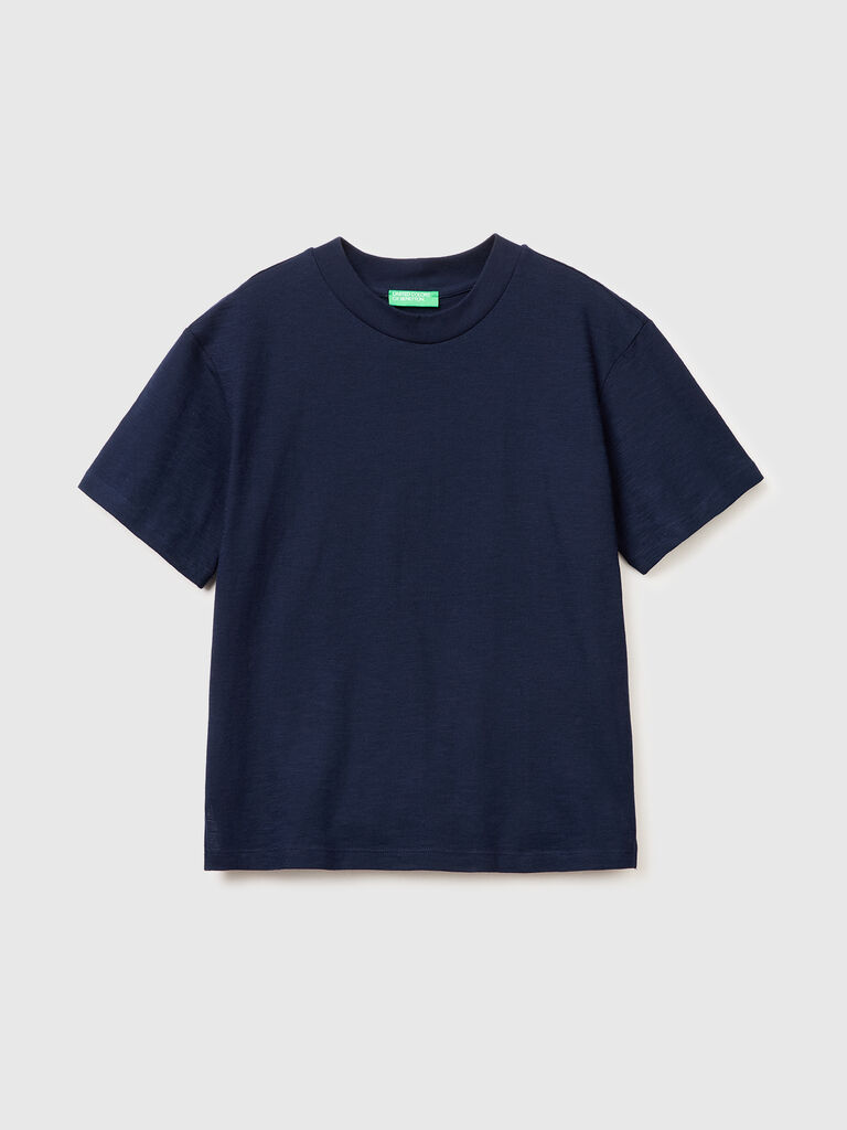 Crew neck t-shirt in lightweight cotton