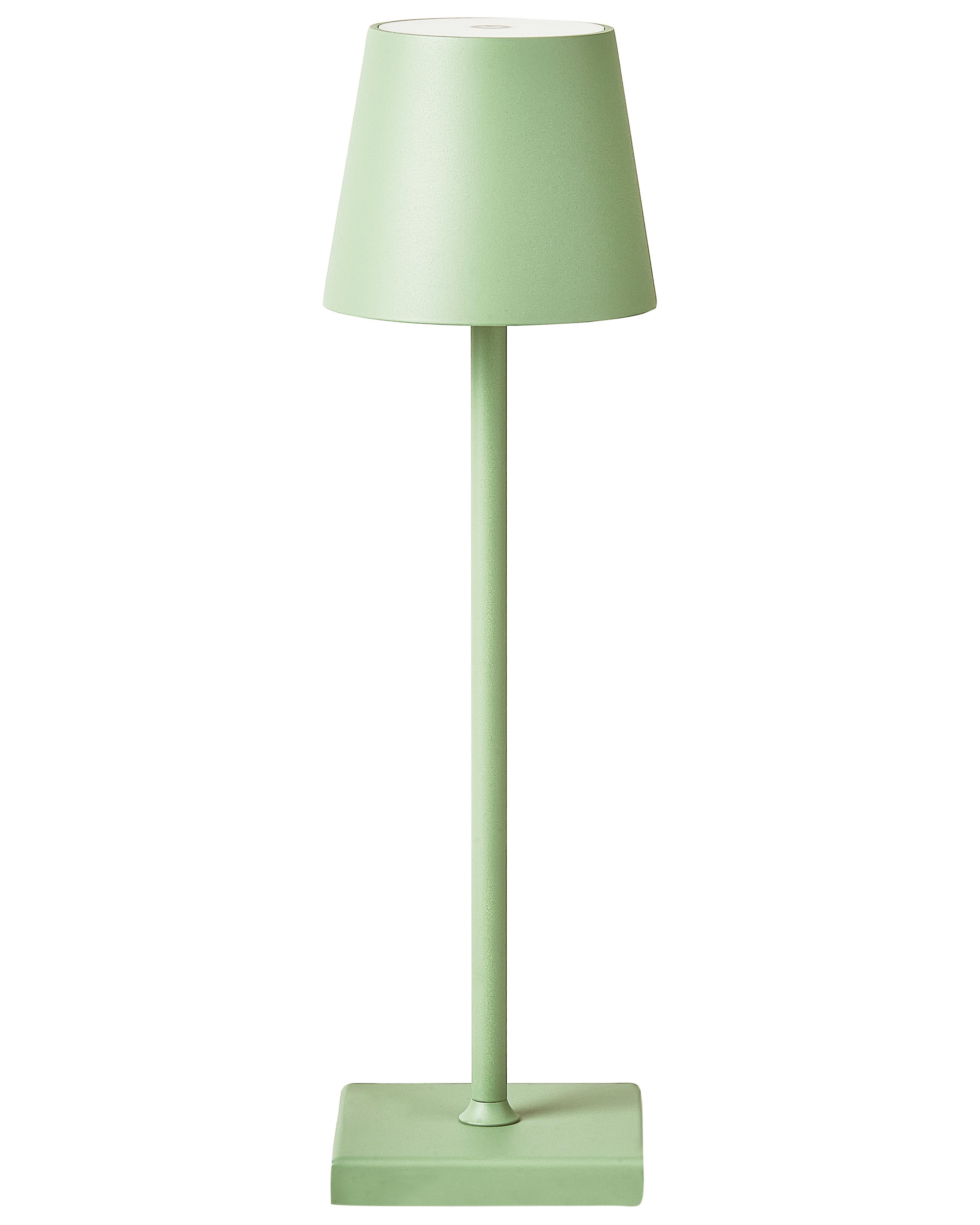 Wireless LED Table Lamp BACEIRO Metal Light Green