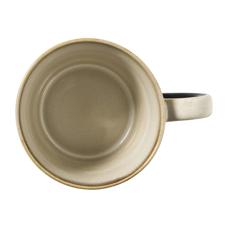 Mok roots groot - beige - 410 ml