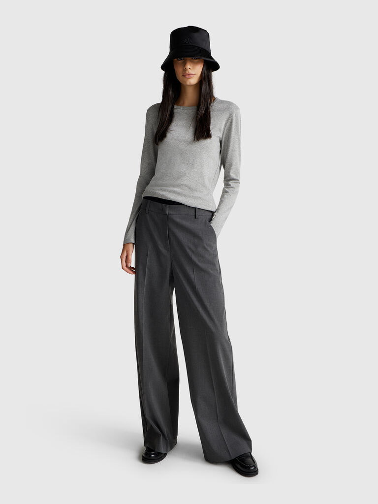 100% cotton long sleeve t-shirt