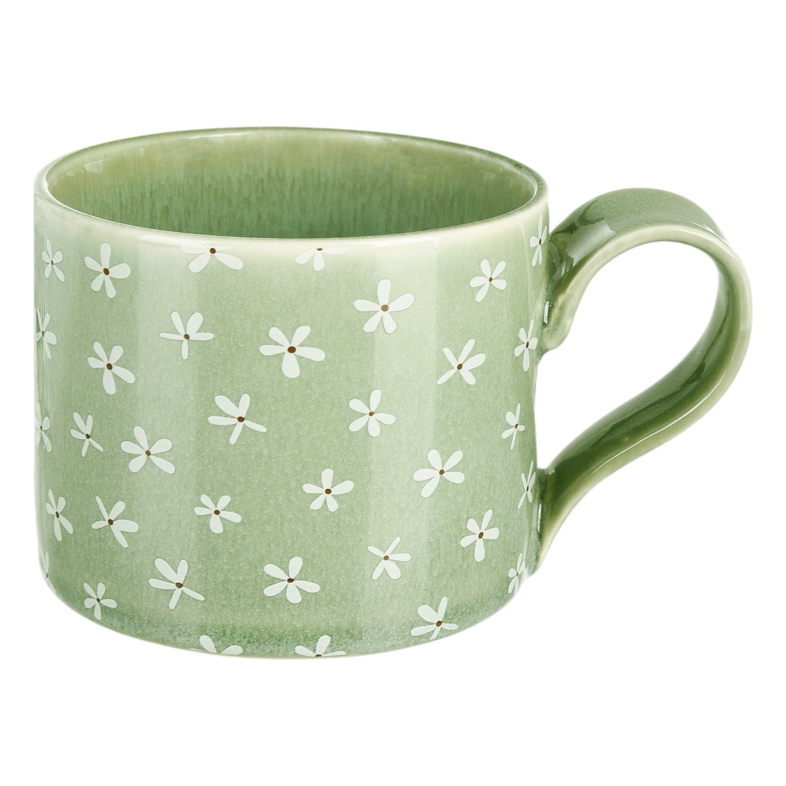 Tasse Grün,B 130 x H 75 x T 95 mm