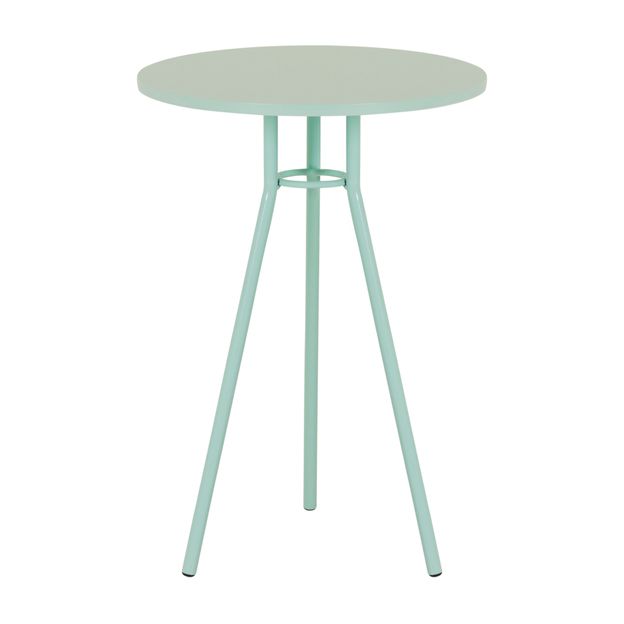 MESA LATERAL ALTA REDONDA 45 CM LEGS