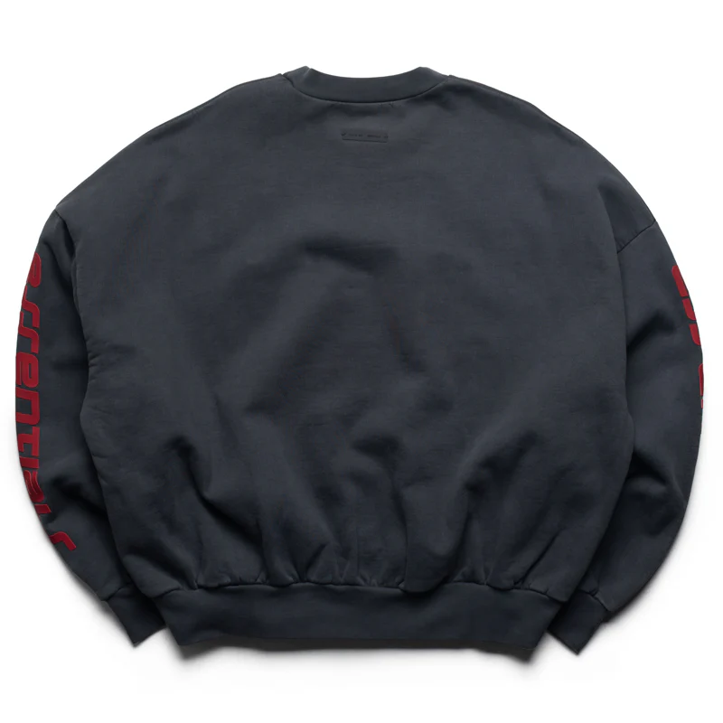 Fear Of God Essentials Chicago Heavy Fleece Cropped Sweatshirt - Iron Grey
