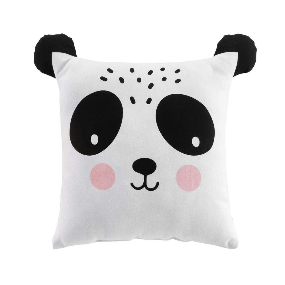 PETIT PANDA - Coussin coton 40x40cm