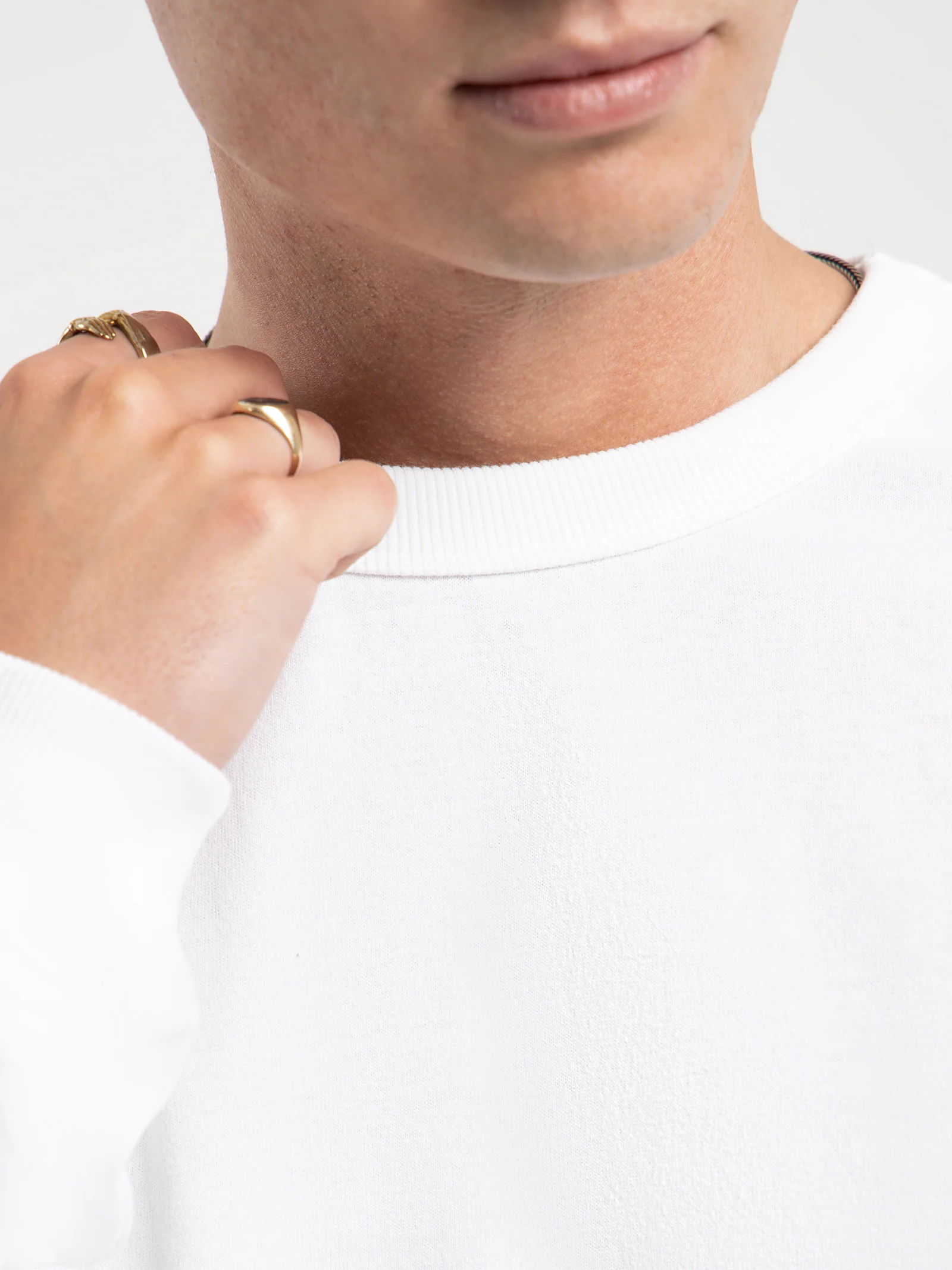 Heavyweight Long Sleeve Crew T-Shirt