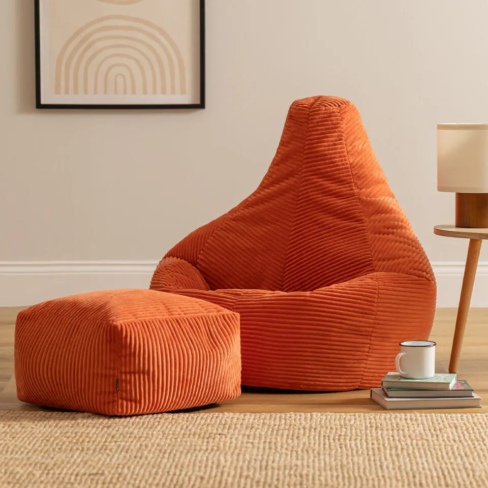 icon Zitzak en Poef Dalton - Corduroy Zitzak - Oranje