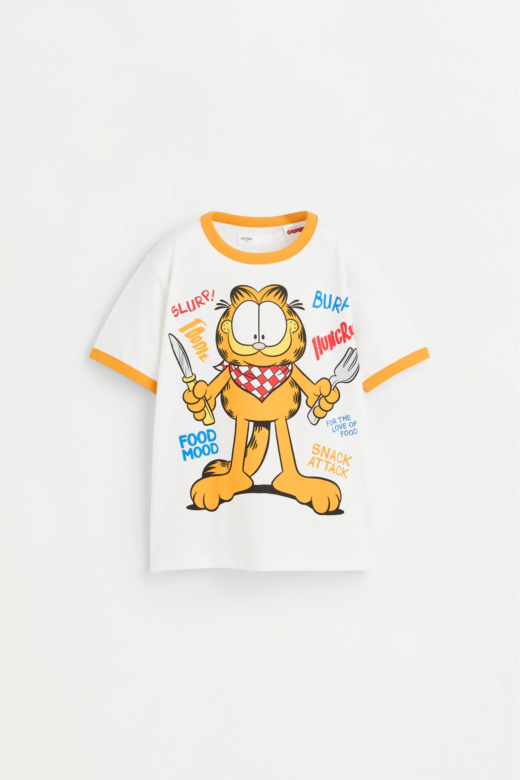 Pijama Garfield ©Nickelodeon corto con antifaz