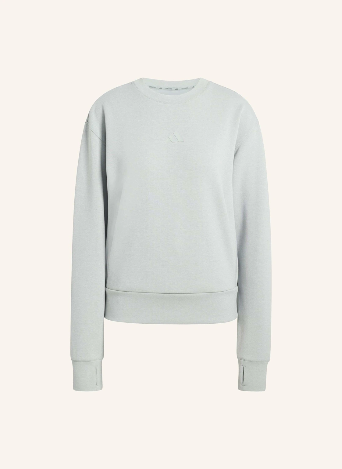 adidas DESIGNED-FOR-TRAINING ENTWORFENES WARM-UP SWEATSHIRT MIT RUNDHALSAUSSCHNITT