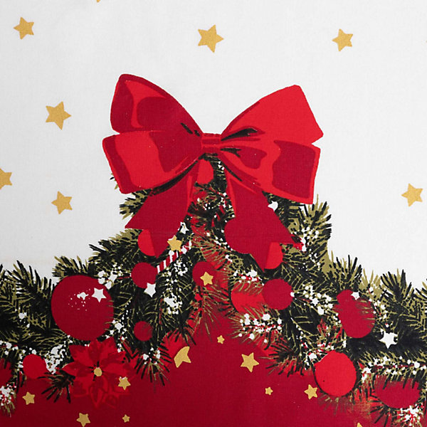 Nappe de Noël réctangulaire motifs guirlande