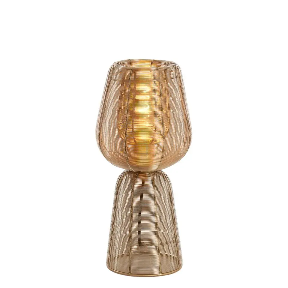 Tafellamp Aboso - Goud - &Oslash;18cm
