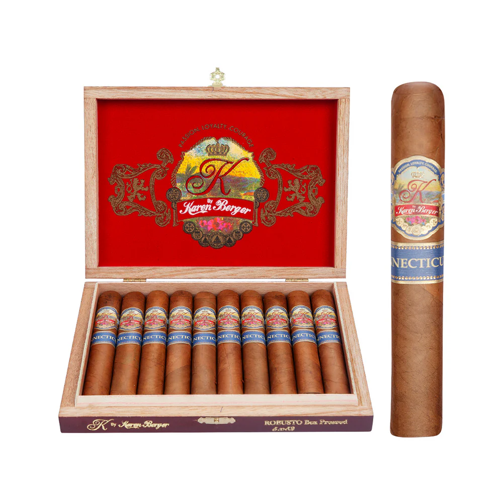 K by Karen Berger Robusto Connecticut Cigar - Single