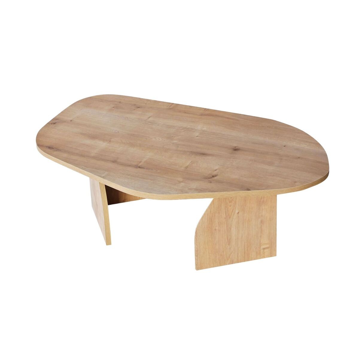 Calicosy - ROCK Salontafel met brede poten - Steen - 60x100x35 cm