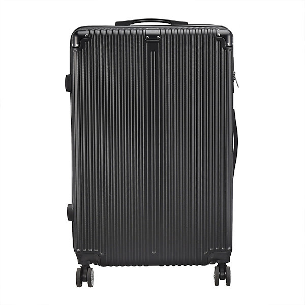 Ensemble De 3 Valises De Voyage Légères Et Rigides, Avec Poignée Télescopique Et Cadenas, Noir