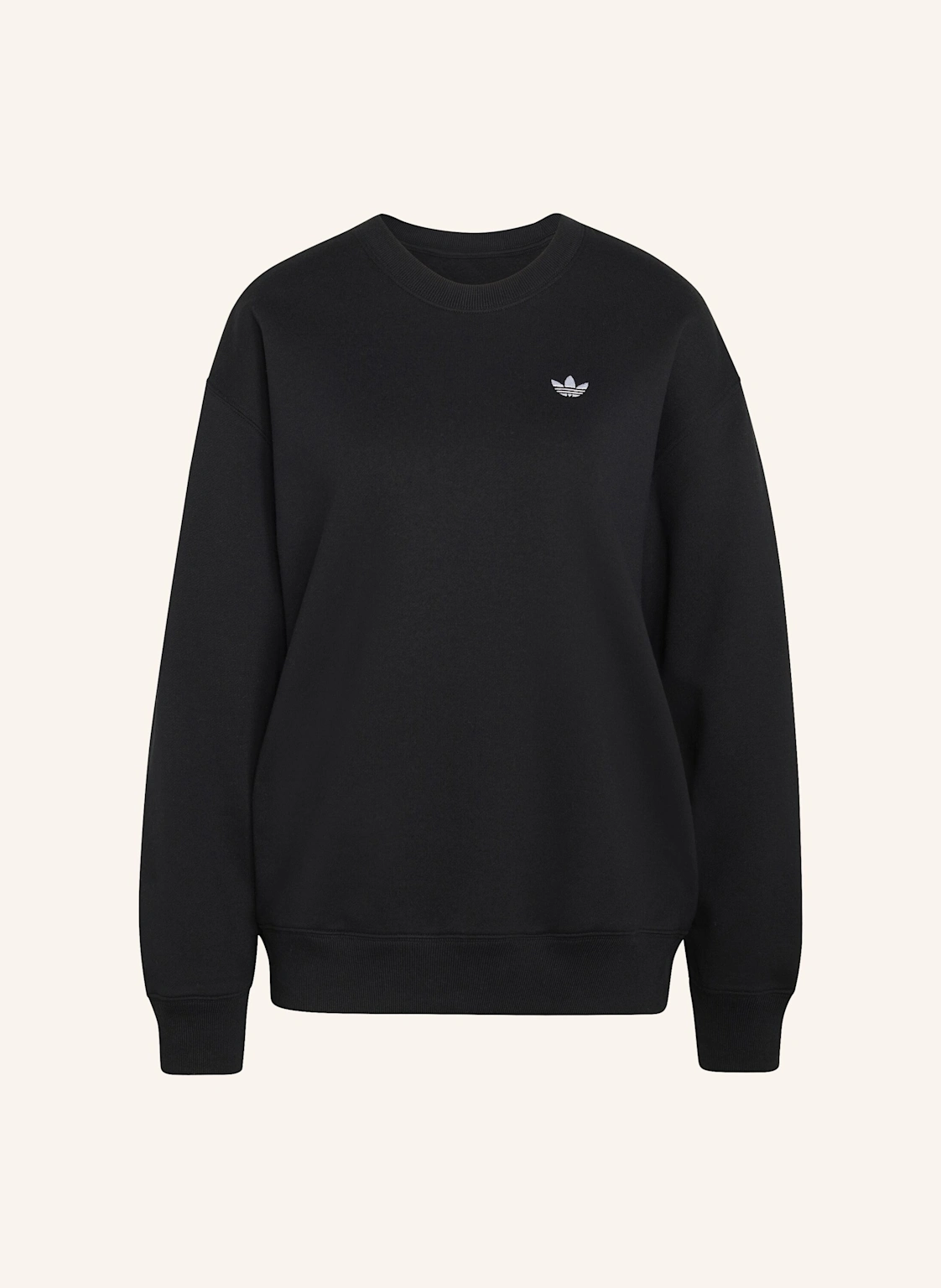 adidas Originals ESSENTIALS CREW LONG FLEECE OS SWEATSHIRT