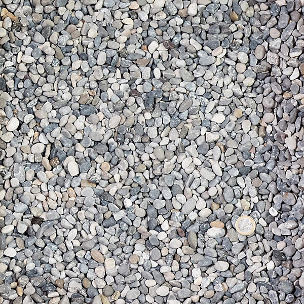 Galet Gris des Alpes 8-12 mm - Lot de 10 sacs de 20 kg (4 m²) - RO'MA NATURE