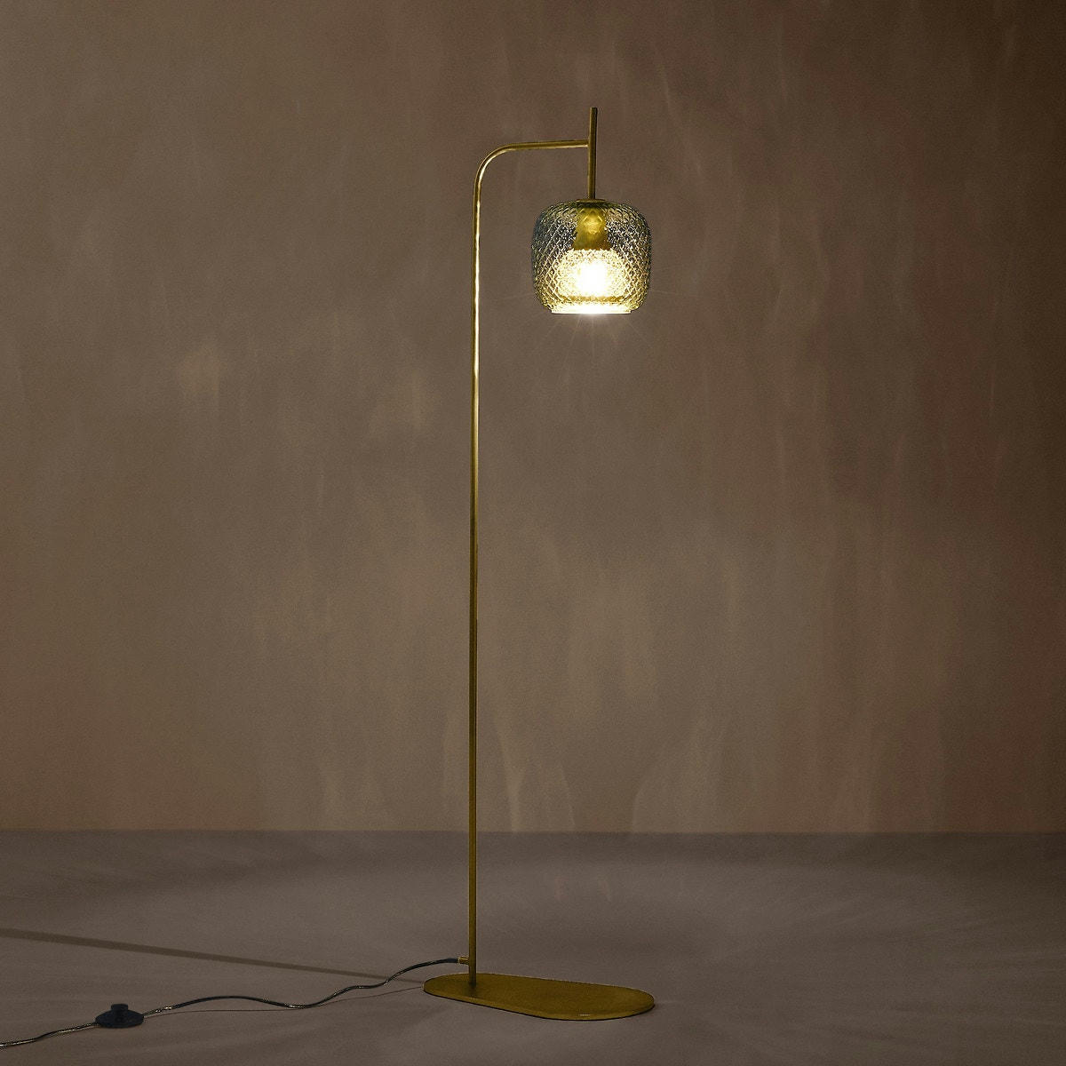 Liseuse verre ciselé design E.Gallina, Mistinguett