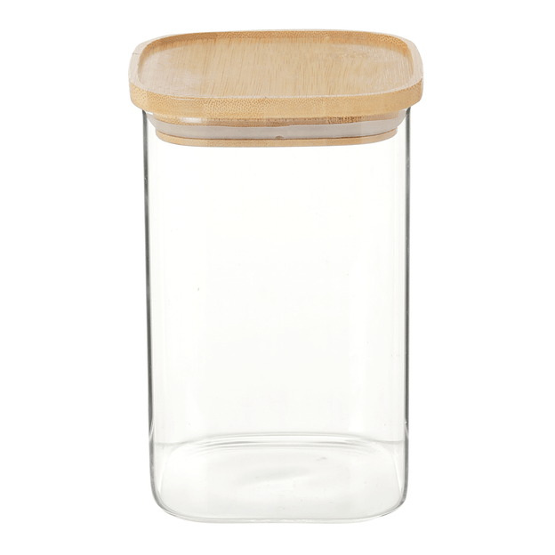 POTE 1,1 L BAMBOO BORUS QUADRADO