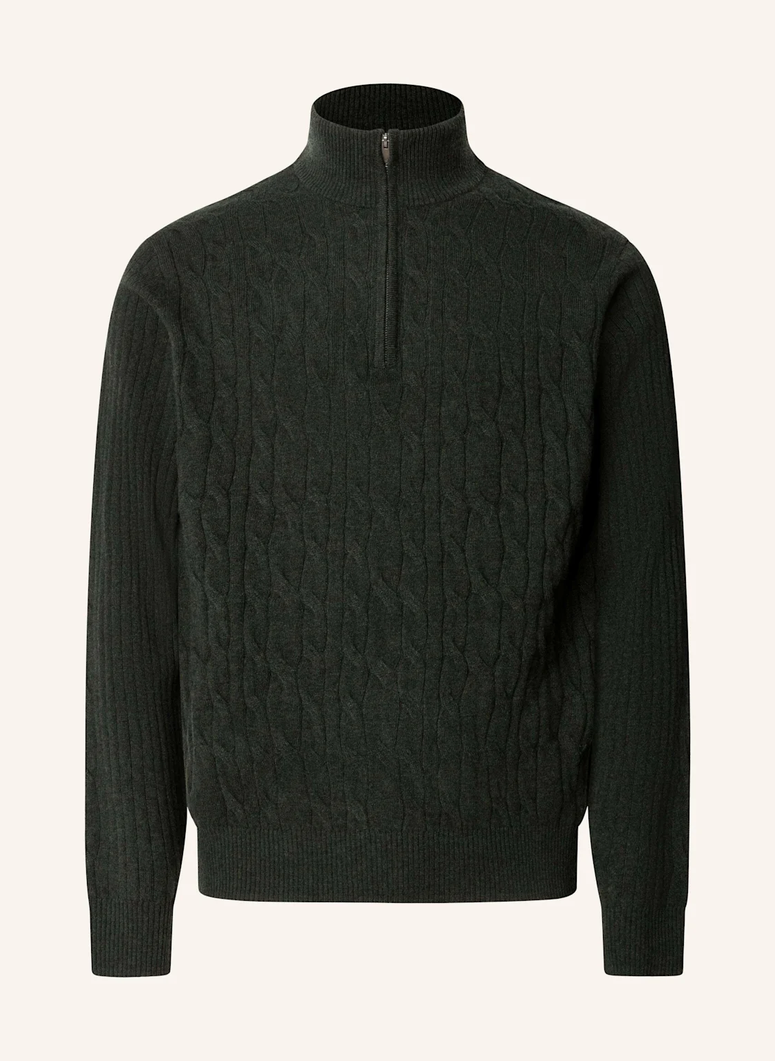 HACKETT LONDON Pullover LAMBSWOOL CABLE HZIP