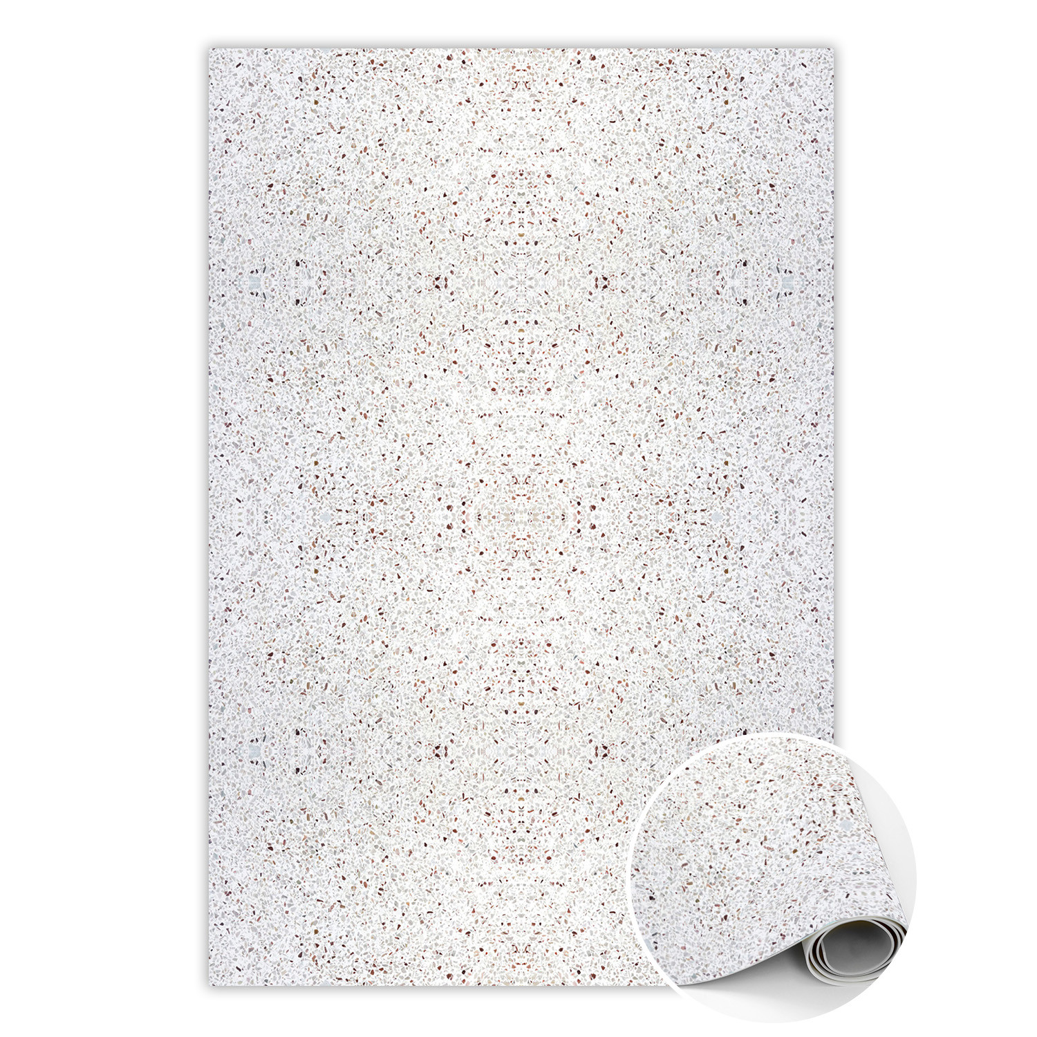 Modny dywan winylowy Wzorzysty marmur 60 x 90 cm
