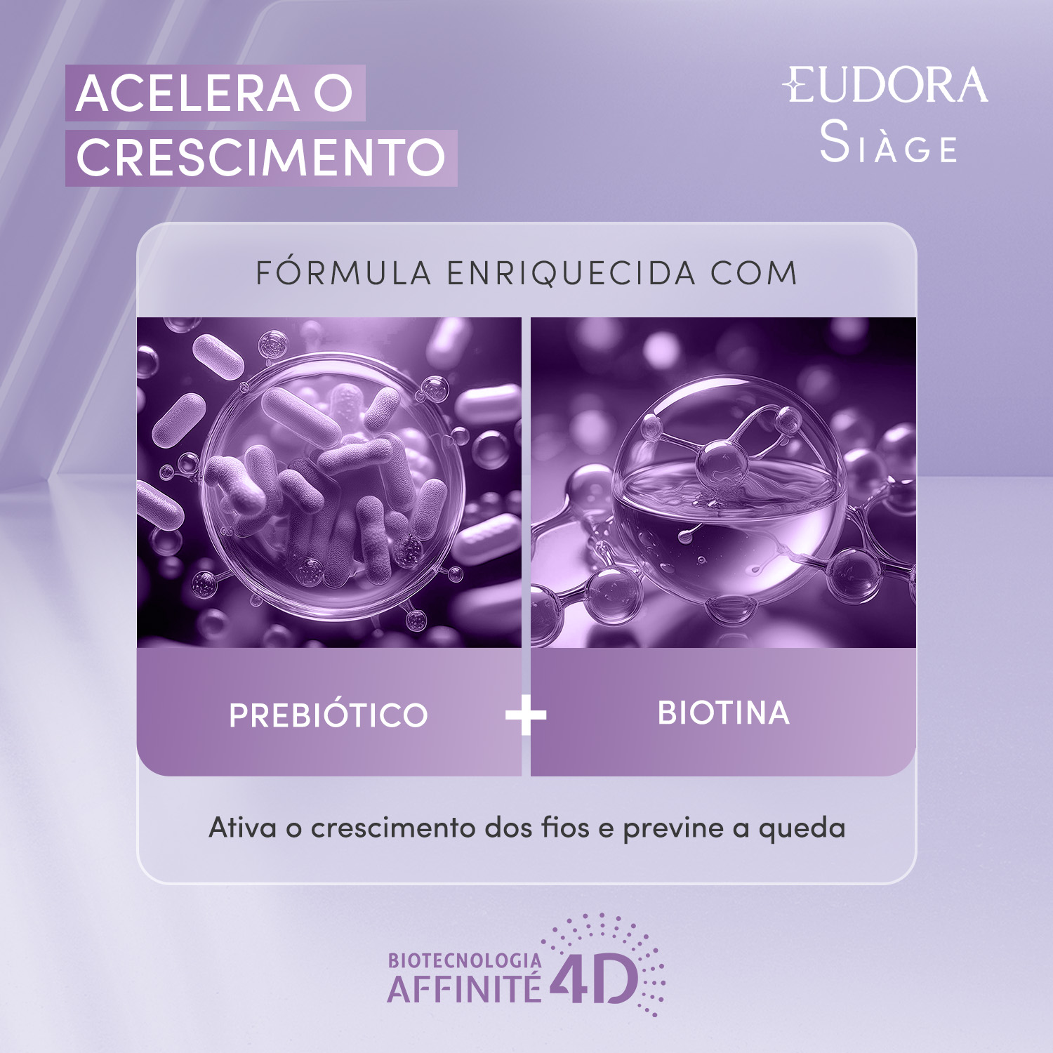Máscara Capilar Siàge Acelera o Crescimento 250g