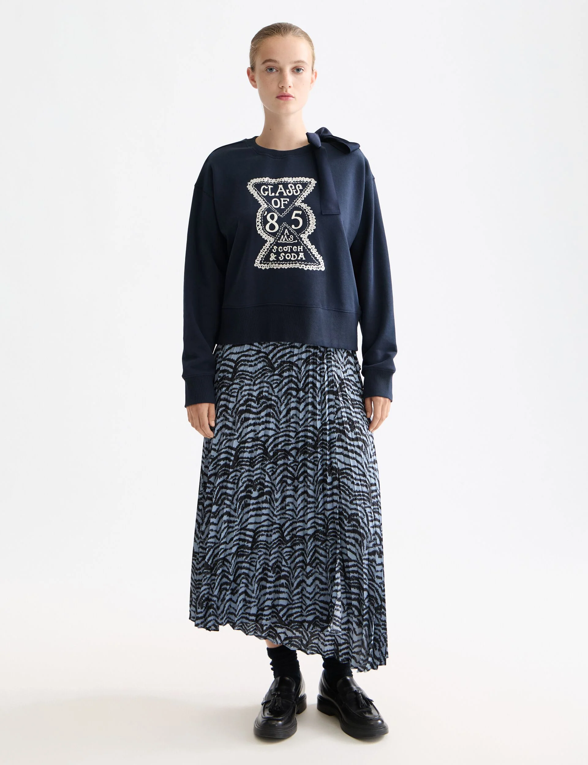 Elevated artwork sweater