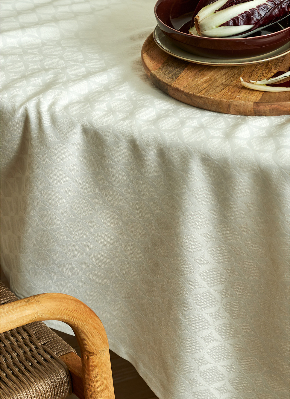 NAPPE WATERPROOF JACQUARD TON SUR TONÉCRU