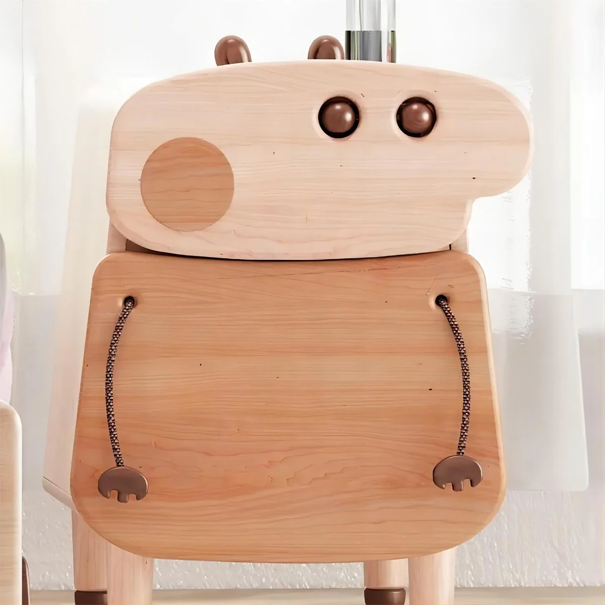Cartoon Funny Design Wooden Toy Kids Furniture Storage Bookcase Children Cabinet