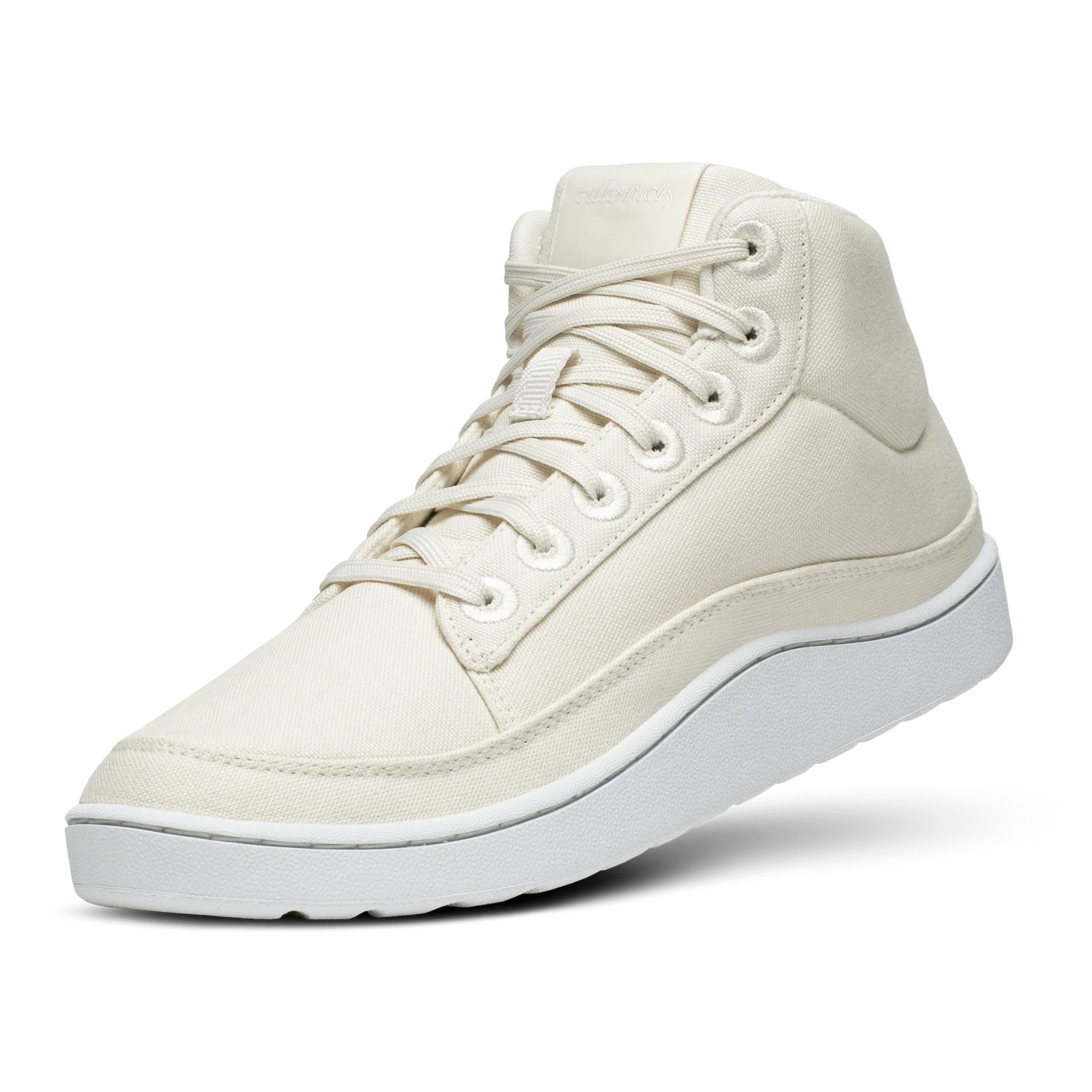 Men's Canvas Pacer Mids - Natural White (Blizzard Sole)