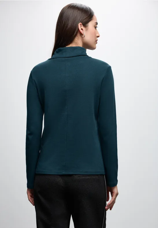 Basic Rollkragenshirt