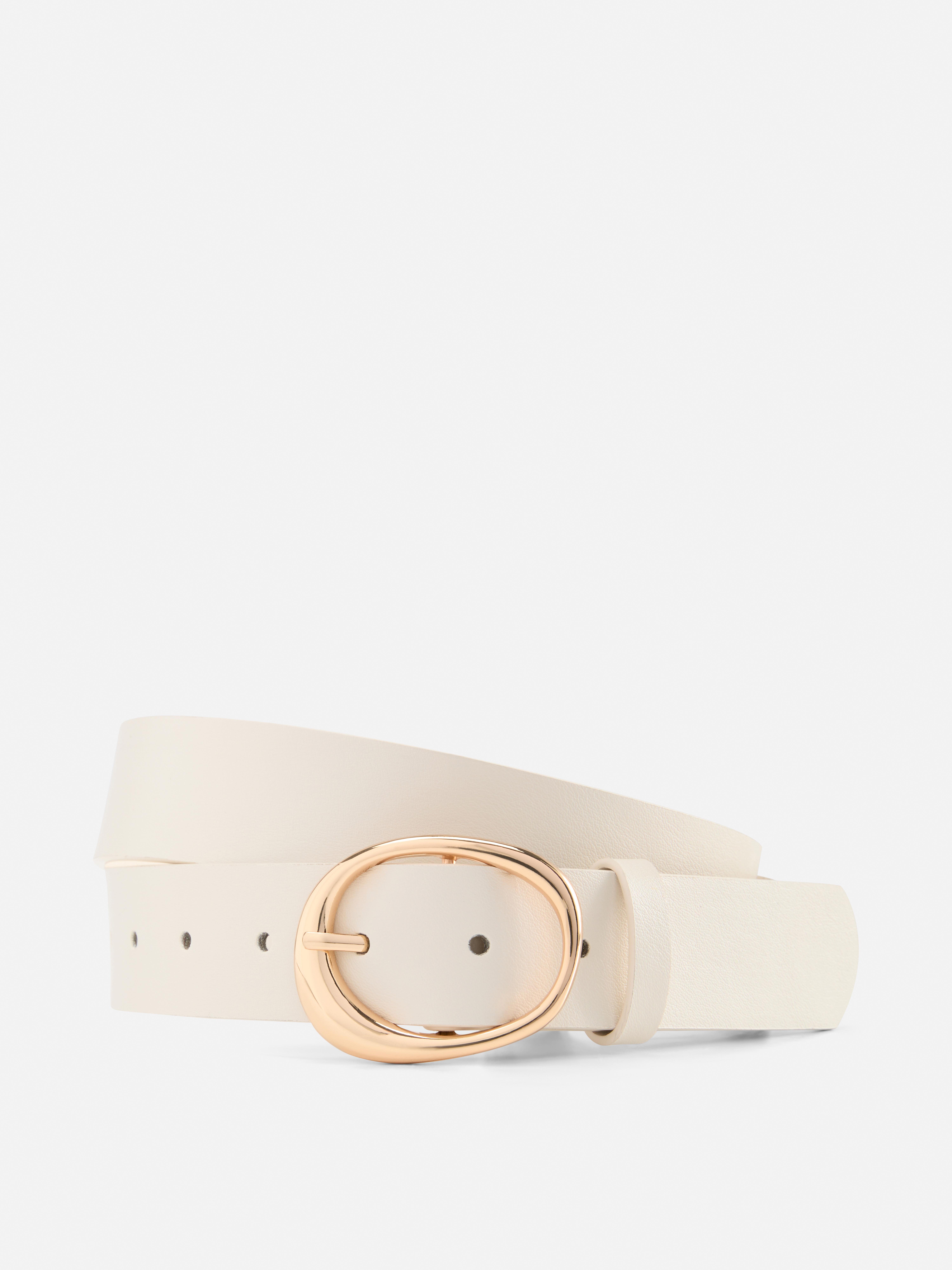 Oval Buckle Belt