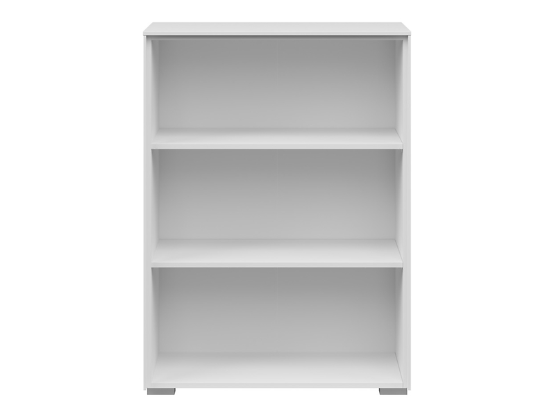 Regał Nevada 81 cm z 2 półkami biały